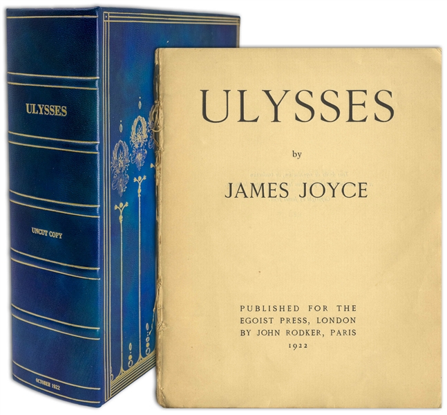 James Joyce ''Ulysses'' First English Edition From 1922 -- #389 of 2,000 Copies in the Limited Edition
